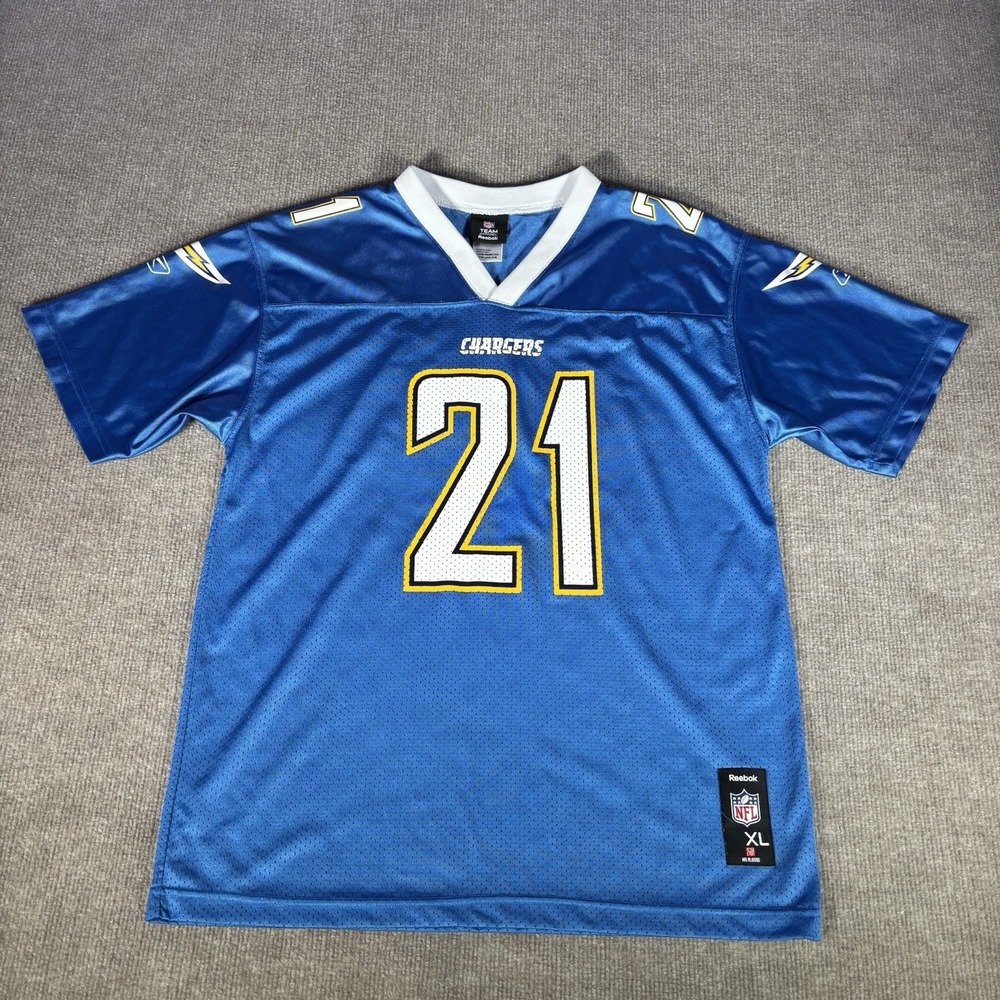 Vintage San Diego Charger LaDainian Tomlinson #21 Jersey Youth XL Blue Reebok